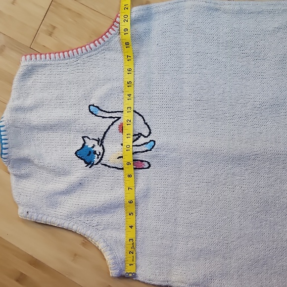 CJ Banks Vintage Cat Vest Very Collectible - Picture 6 of 7